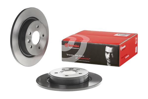 Brembo 2x Brake Discs Pair Solid Rear 08.9975.11 [PM2237684]