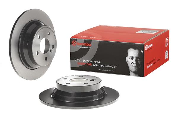 Brembo 2x Brake Discs Pair Solid Rear 08.9584.11 [PM2237642]