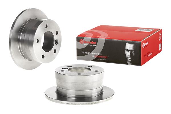 Brembo 08.7724.20 2x Brake Discs Pair Solid