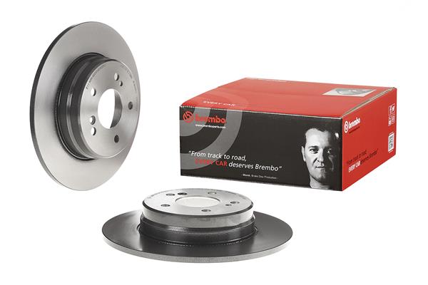 Brembo 2x Brake Discs Pair Solid Rear 08.7211.21 [PM2237444]