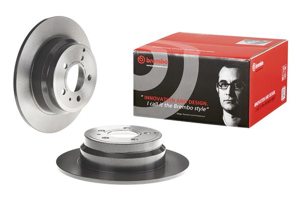 Brembo 2x Brake Discs Pair Solid Rear 08.5569.21 [PM2237304]