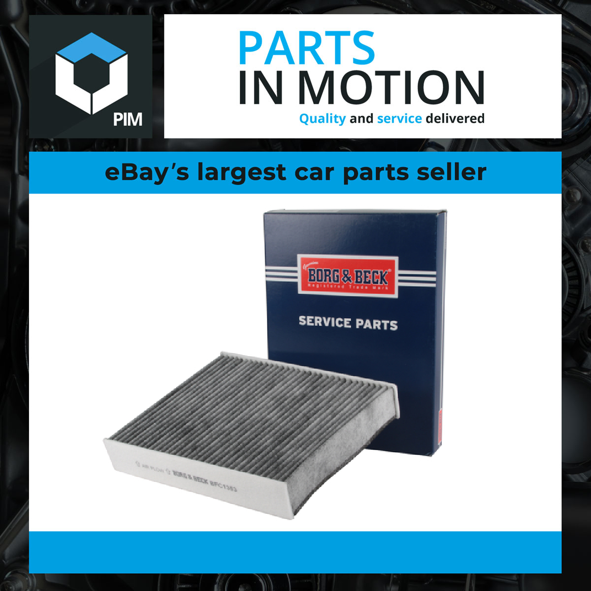 Borg & Beck Pollen / Cabin Filter BFC1353 [PM2168748]