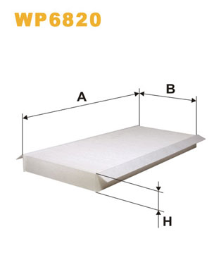 Wix Filters Pollen / Cabin Filter WP6820 [PM1892845]