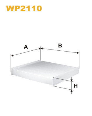 Wix Filters Pollen / Cabin Filter WP2110 [PM1892776]