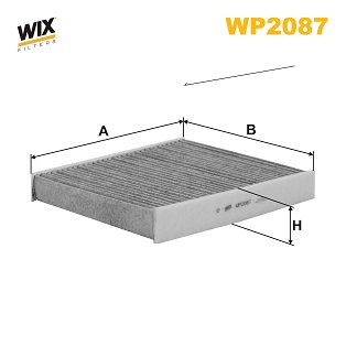 Wix Filters Pollen / Cabin Filter WP2087 [PM1892759]