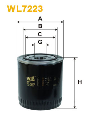 Wix Filters Oil Filter WL7223 [PM1892508]
