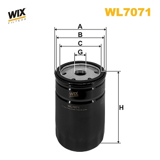 Wix Filters Oil Filter WL7071 [PM1892417]