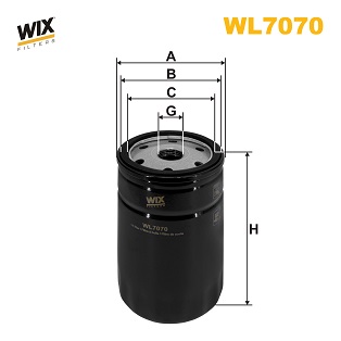Wix Filters Oil Filter WL7070 [PM1892416]