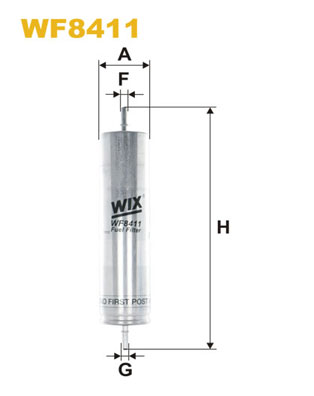Wix Filters Fuel Filter WF8411 [PM1892286]