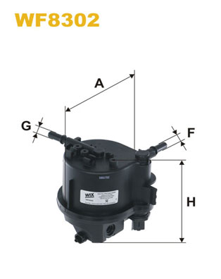 Wix Filters Fuel Filter WF8302 [PM1892195]