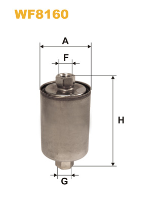 Wix Filters Fuel Filter WF8160 [PM1892129]