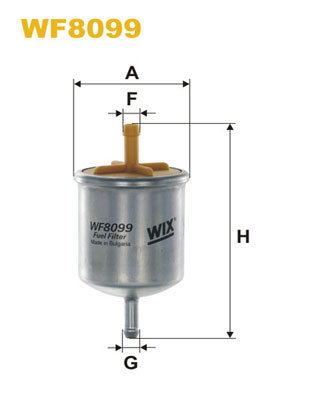 Wix Filters Fuel Filter WF8099 [PM1892096]