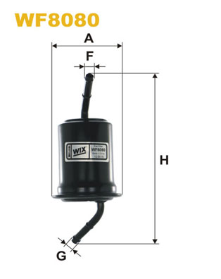 Wix Filters Fuel Filter WF8080 [PM1892090]