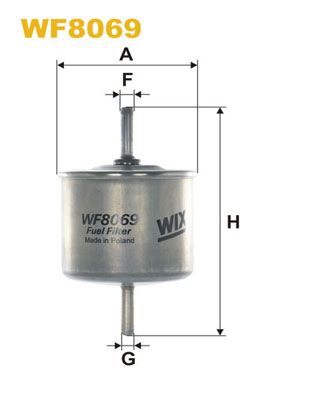 Wix Filters Fuel Filter WF8069 [PM1892085]