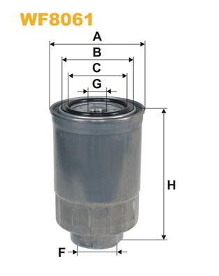 Wix Filters Fuel Filter WF8061 [PM1892080]