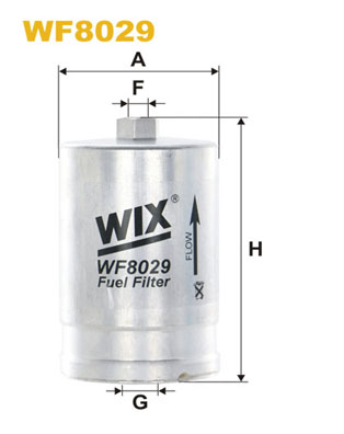 Wix Filters Fuel Filter WF8029 [PM1892054]