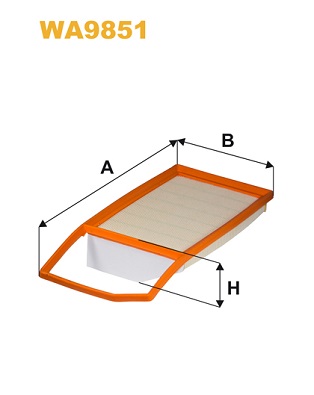 Wix Filters Air Filter WA9851 [PM1891995]