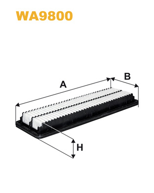 Wix Filters Air Filter WA9800 [PM1891952]