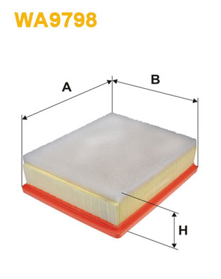 Wix Filters Air Filter WA9798 [PM1891950]