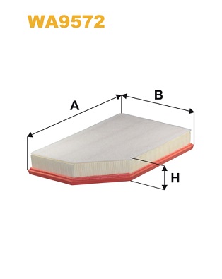 Wix Filters Air Filter WA9572 [PM1891736]