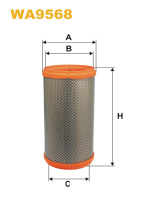 Wix Filters Air Filter WA9568 [PM1891733]