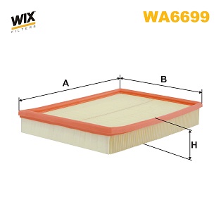 Wix Filters Air Filter WA6699 [PM1891529]