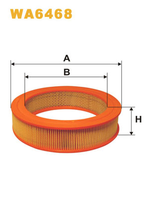 Wix Filters Air Filter WA6468 [PM1891388]