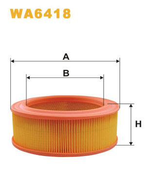 Wix Filters Air Filter WA6418 [PM1891352]