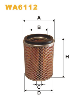 Wix Filters Air Filter WA6112 [PM1891153]