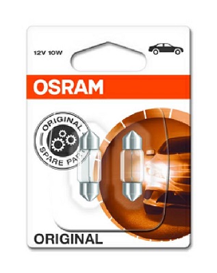 Osram 12v 10w (269) Sv8.5-8 (X2) 6438-02B [PM1619927]