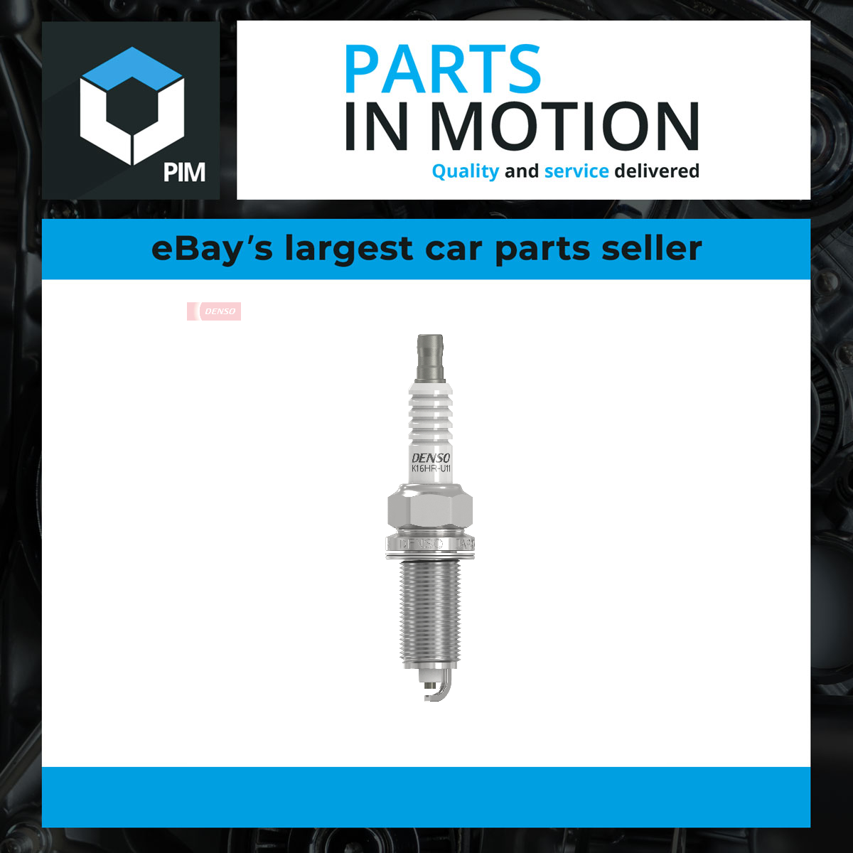 Denso Spark Plugs Set 4x K16HR-U11 [PM951909]
