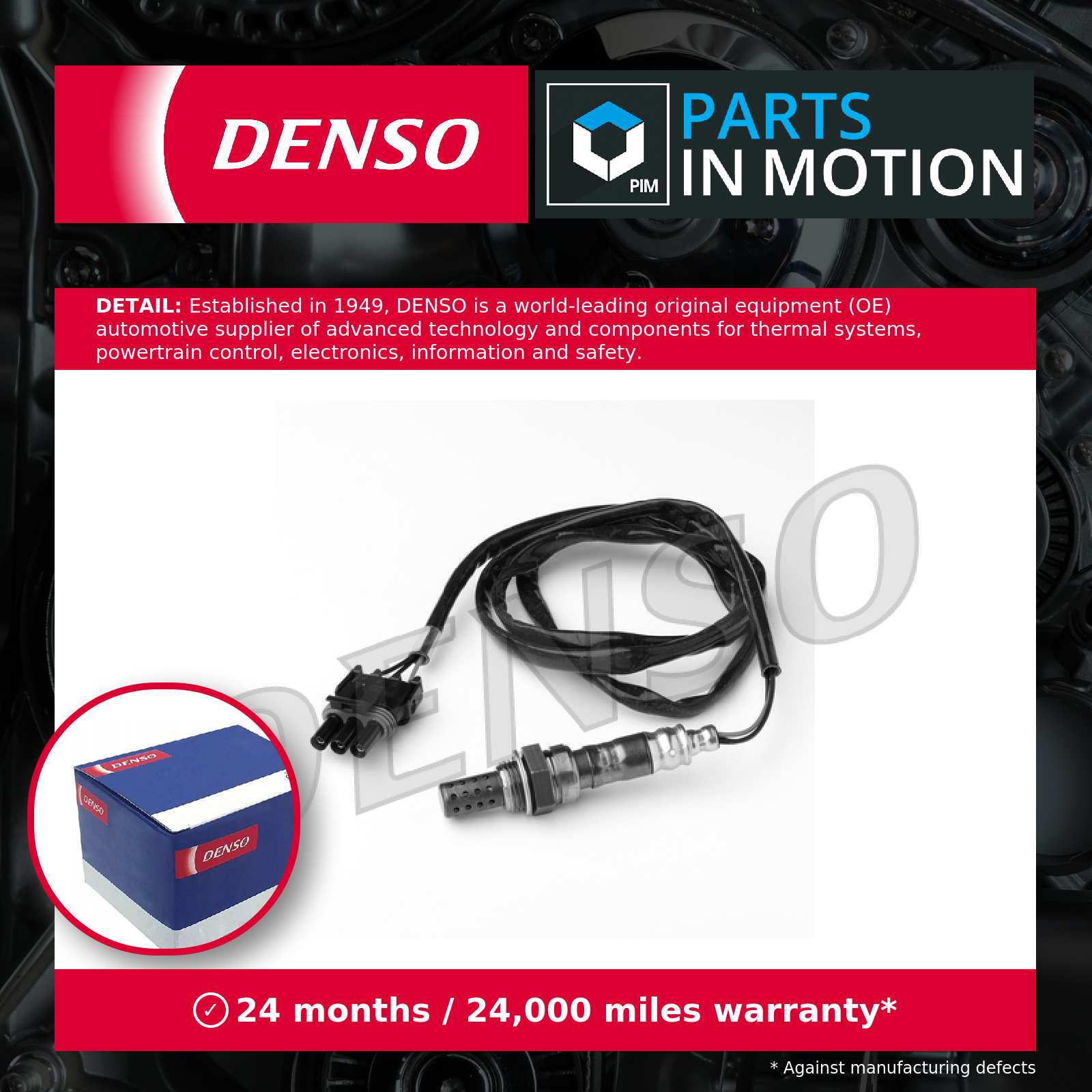 Denso Lambda Sensor DOX-1500 [PM951434]