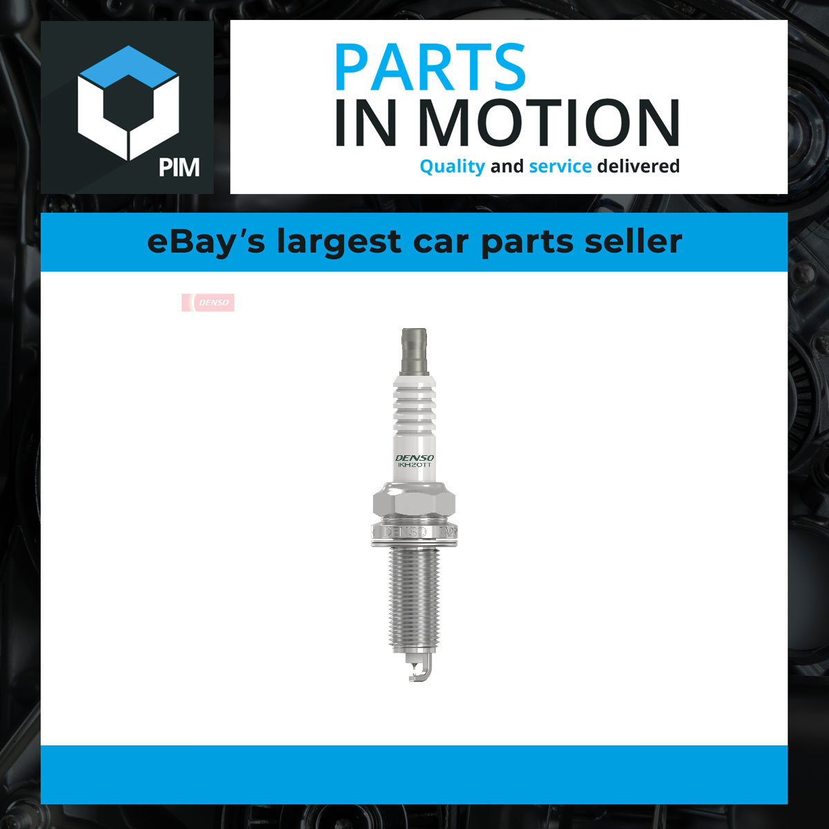 Denso Spark Plugs Set 4x IKH20TT [PM877510]