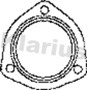 Klarius ARG10 Exhaust Gasket