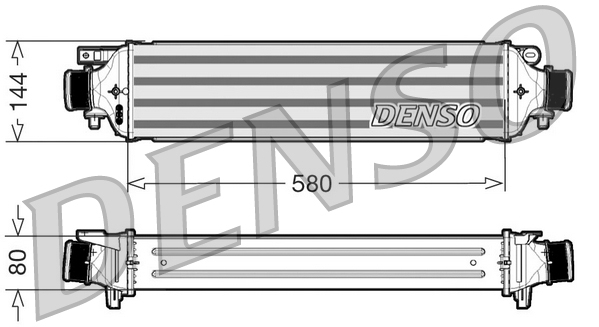 Denso DIT09108 Intercooler