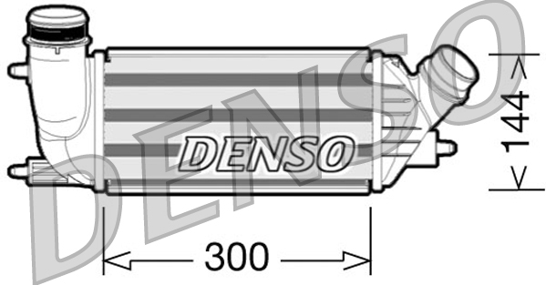 Denso Intercooler DIT07001 [PM614658]