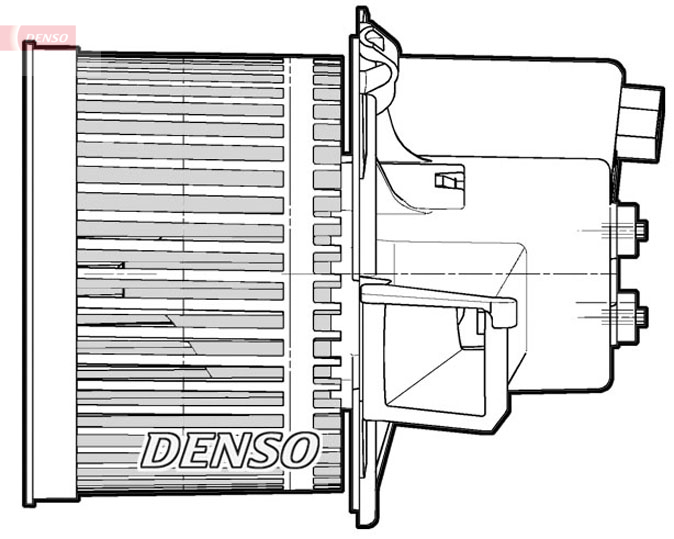 Denso Interior Blower Motor DEA09064 [PM613179]