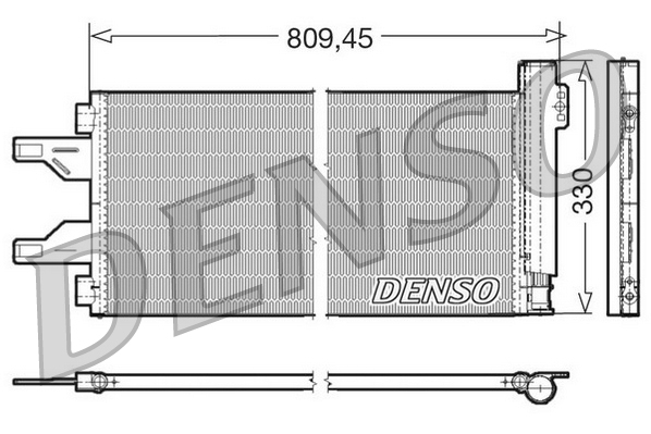 Denso DCN07050 Air Con Condenser