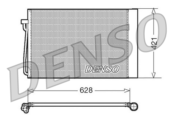Denso DCN05018 Air Con Condenser