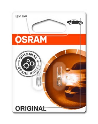 Osram 2722-02B 12v 2w T5 (X2)