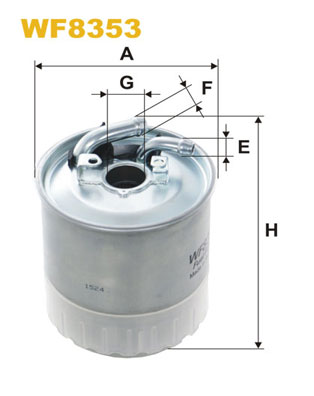 Wix Filters Fuel Filter WF8353 [PM404587]