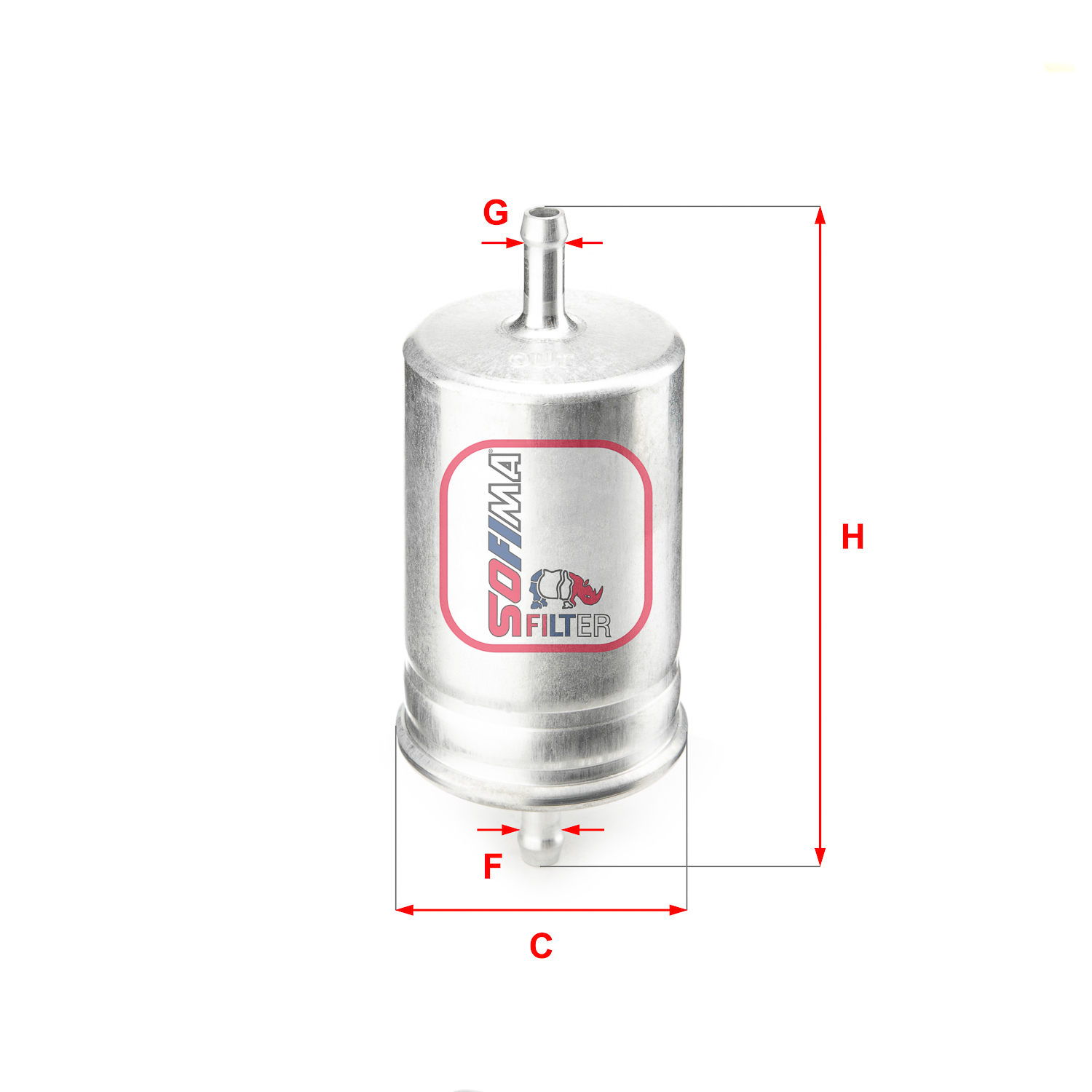 Sofima Fuel Filter S1510B [PM381072]