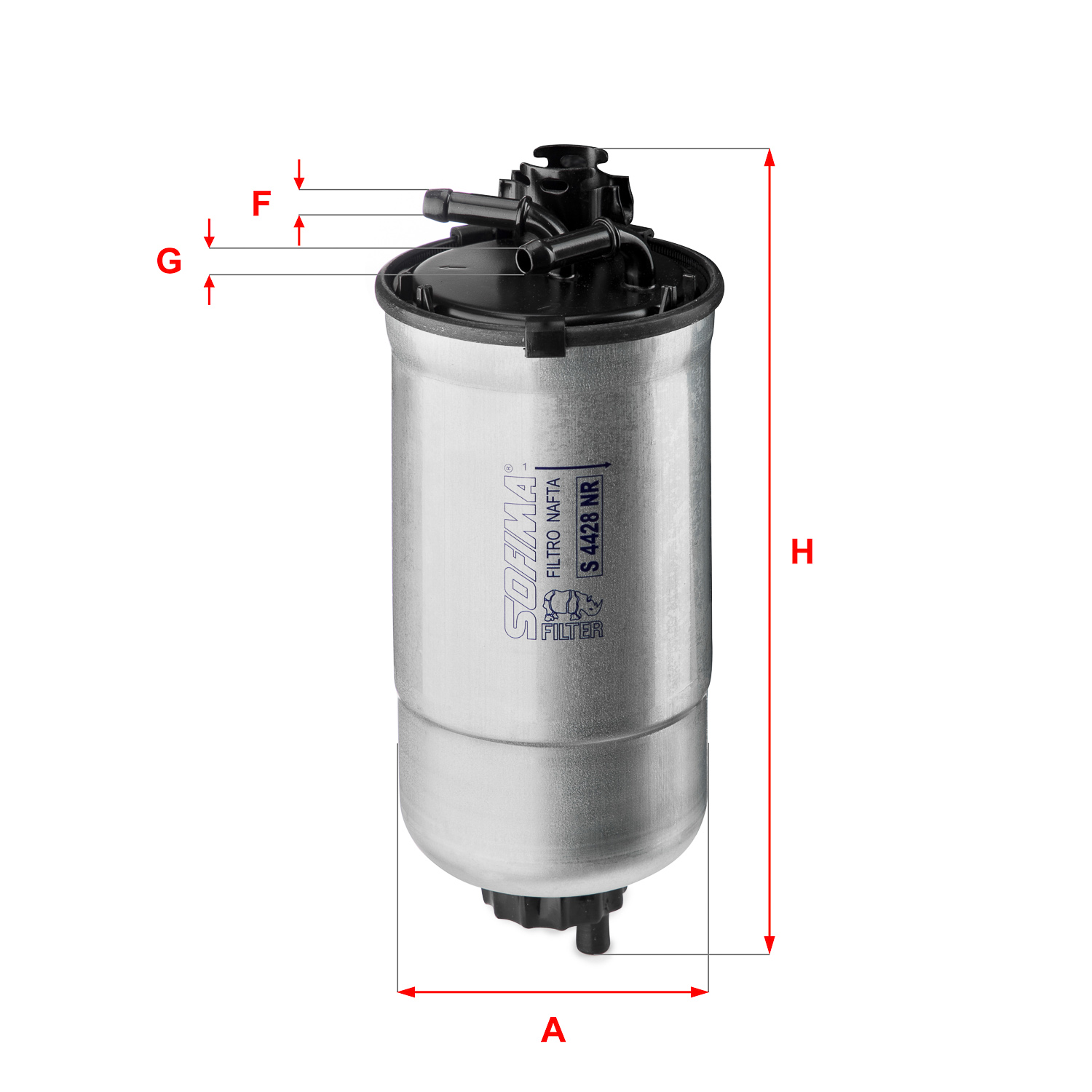 Sofima Fuel Filter S4428NR [PM380960]