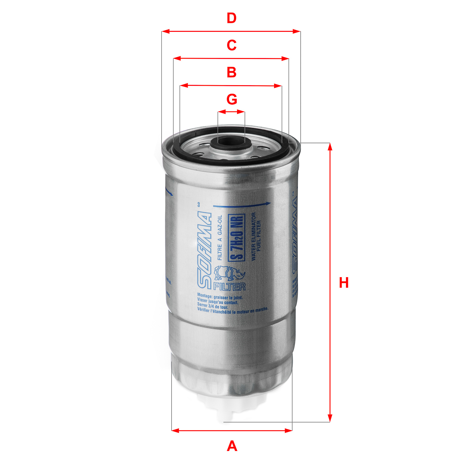Bosch 1457434310 Fuel Filter