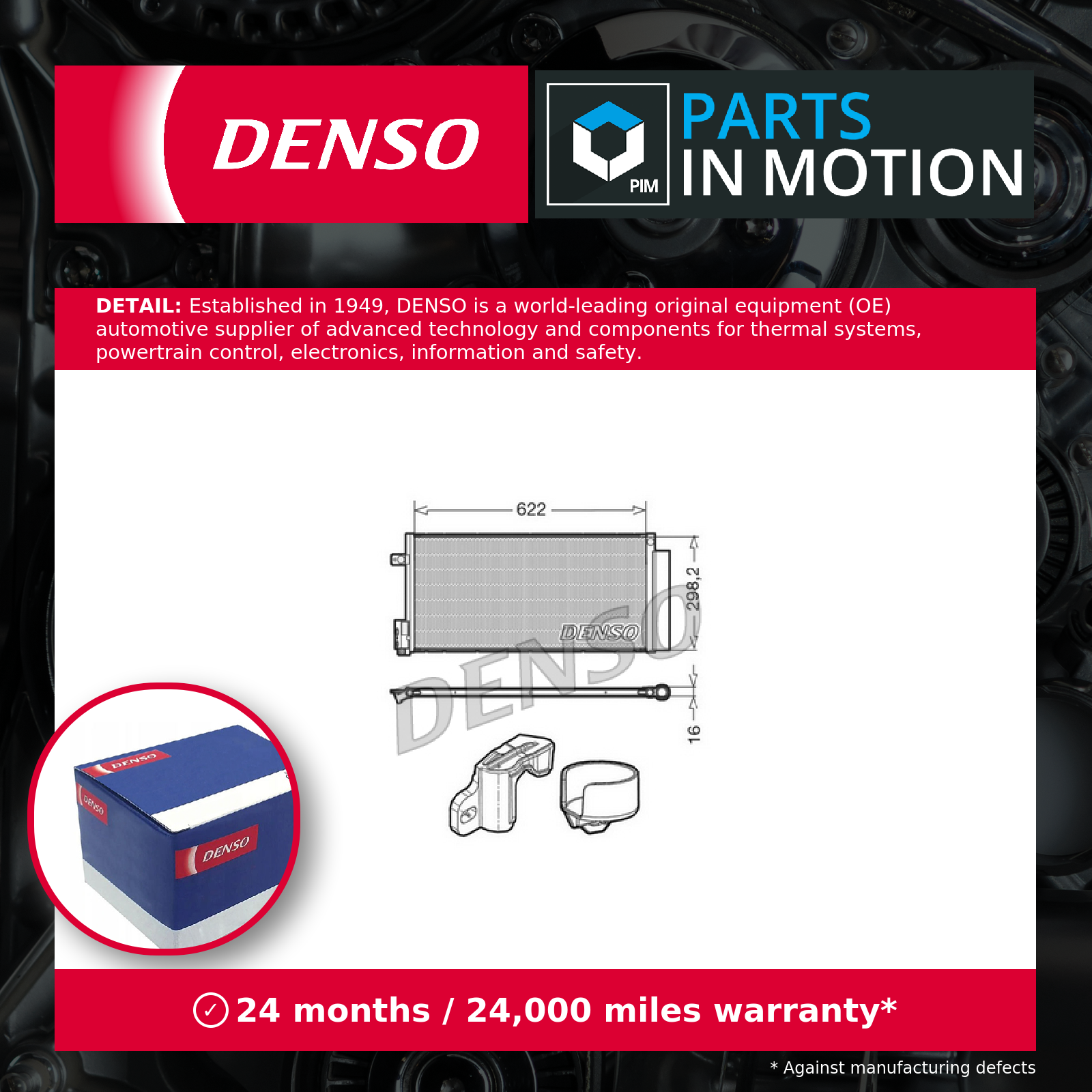 Air Con Condenser DCN13110 DENSO AC Conditioning 50526515 50540718 51826520 New - Image 41