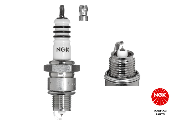 NGK Spark Plugs Set 4x 4085 [PM178327]