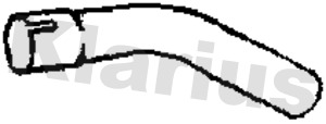 Klarius Exhaust Pipe Rear IV4T [PM162425]