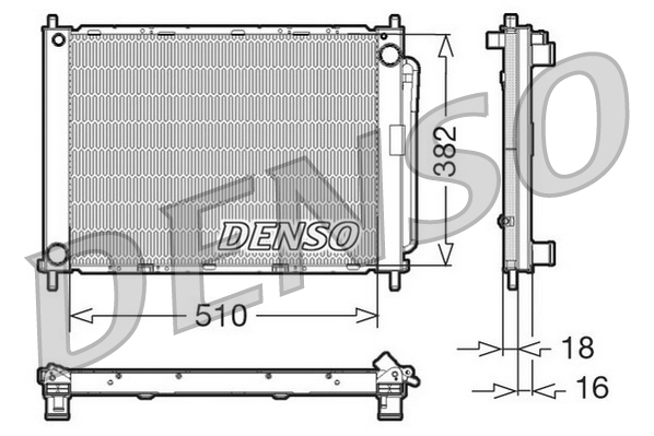 Denso Radiator DRM23100 [PM129311]