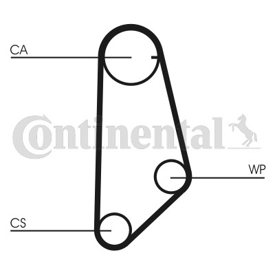 Continental Timing Belt CT635 [PM413003]