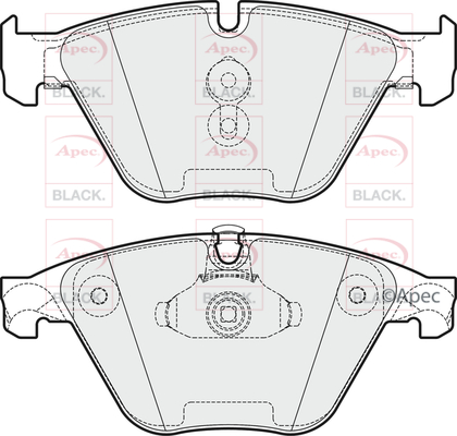 Apec Black PAD1774B